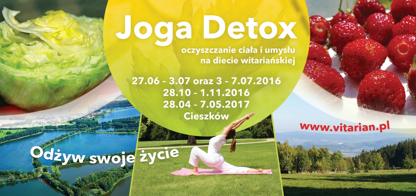 JOGA DETOX Majówka 3.05.2017 – 7.05.2017